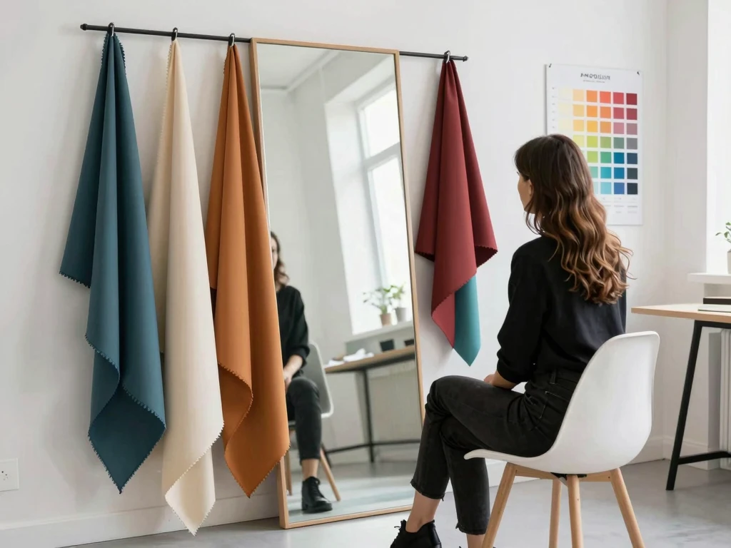 Personal color palette consultation