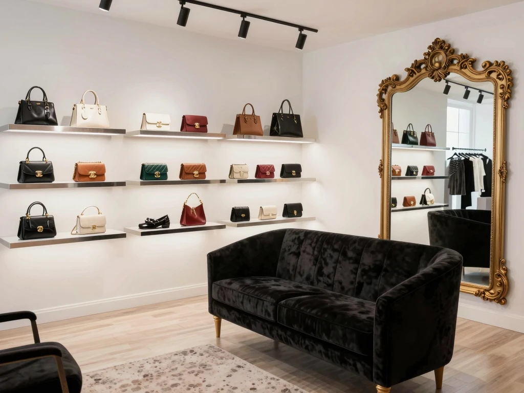 Elegant styling studio interior