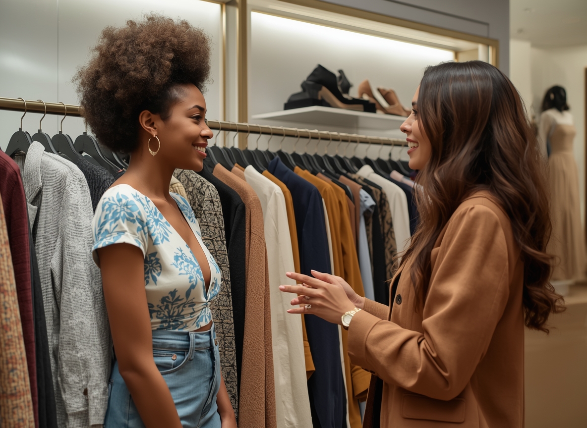 Personal shopping session with style expert