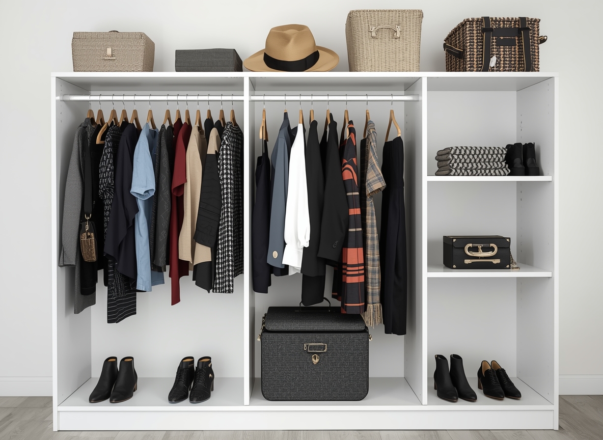 Complete wardrobe refresh and organization